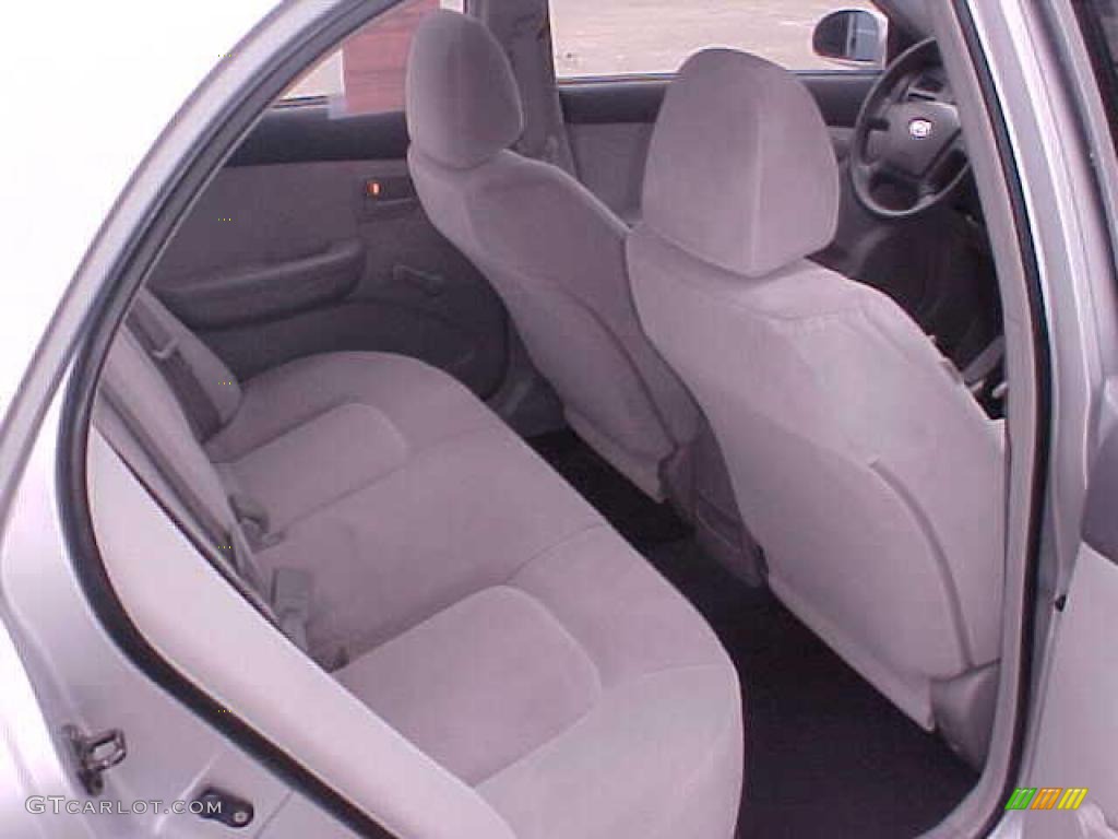 2007 Spectra LX Sedan - Silver / Gray photo #9
