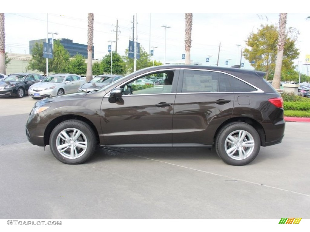 Kona Coffee Metallic 2015 Acura RDX Standard RDX Model Exterior Photo #94573978