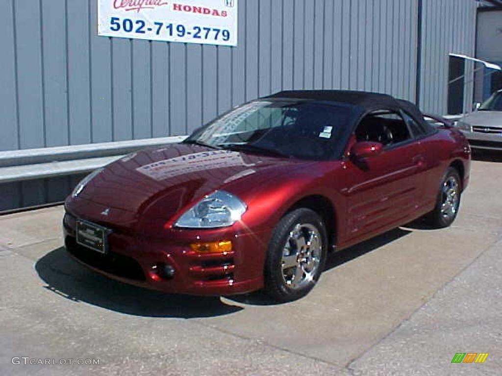 2005 Eclipse Spyder GS - Ultra Red Pearl / Midnight photo #2