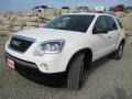 2010 Summit White GMC Acadia SLE AWD  photo #2