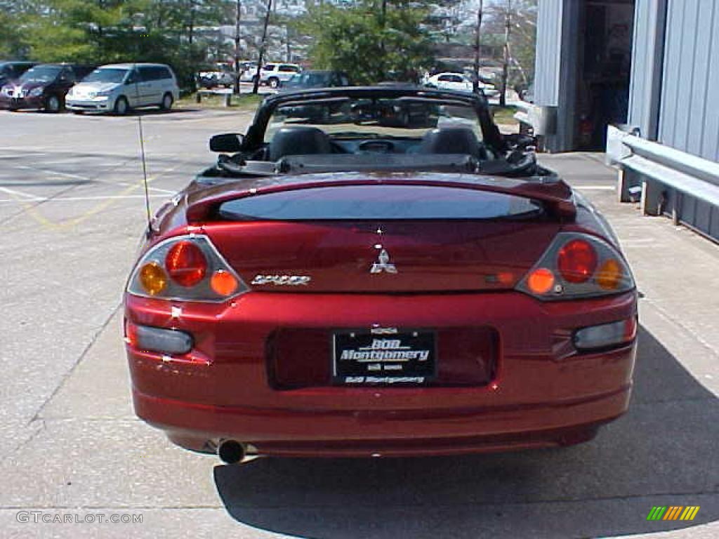 2005 Eclipse Spyder GS - Ultra Red Pearl / Midnight photo #8