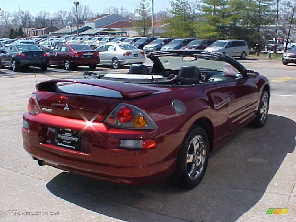 2005 Eclipse Spyder GS - Ultra Red Pearl / Midnight photo #9