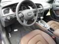 2014 Audi A4 Chestnut Brown/Black Interior Interior Photo