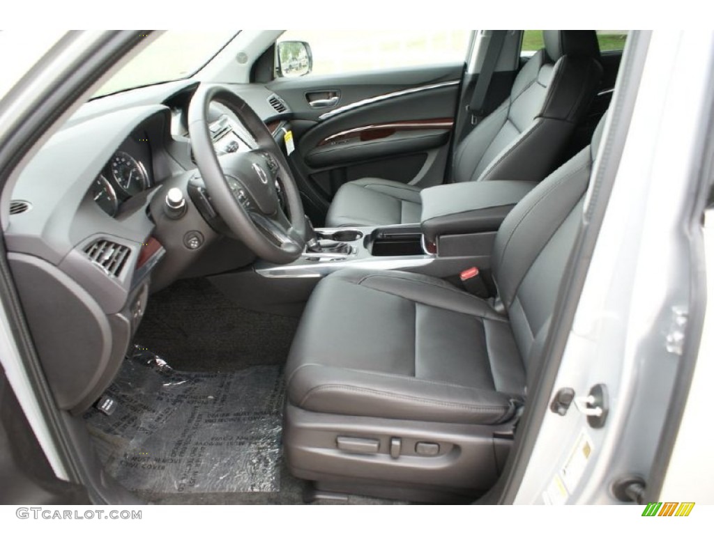 Ebony Interior 2015 Acura MDX Advance Photo #94576936