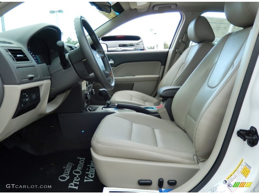Medium Light Stone Interior 2012 Ford Fusion Hybrid Photo #94577449