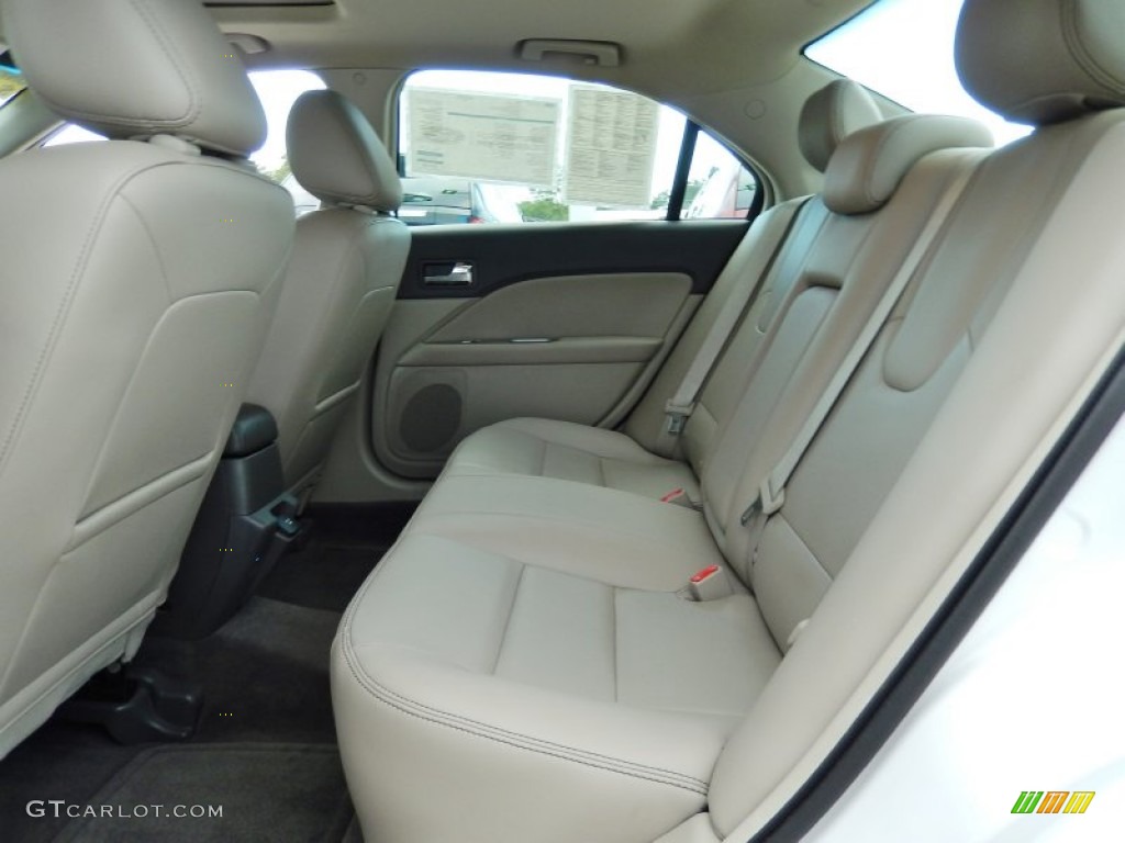 2012 Ford Fusion Hybrid Rear Seat Photo #94577515