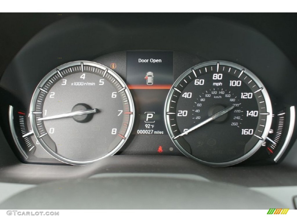 2015 Acura MDX Advance Gauges Photos