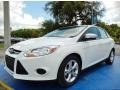 Oxford White 2014 Ford Focus SE Sedan Exterior