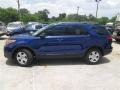 2014 Deep Impact Blue Ford Explorer FWD  photo #4