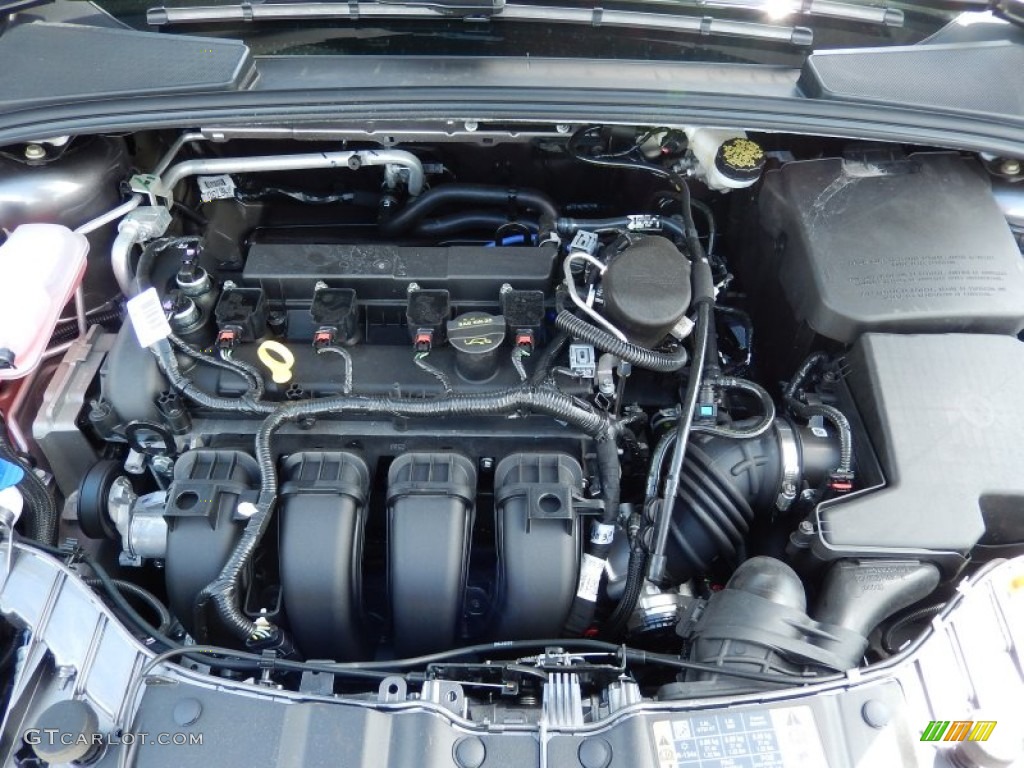 2014 Focus SE Hatchback - Sterling Gray / Charcoal Black photo #12