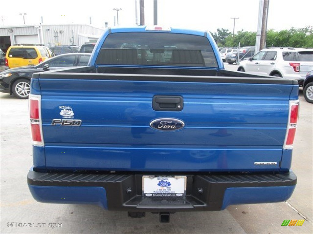 2014 F150 STX SuperCrew - Blue Flame / Steel Grey photo #6