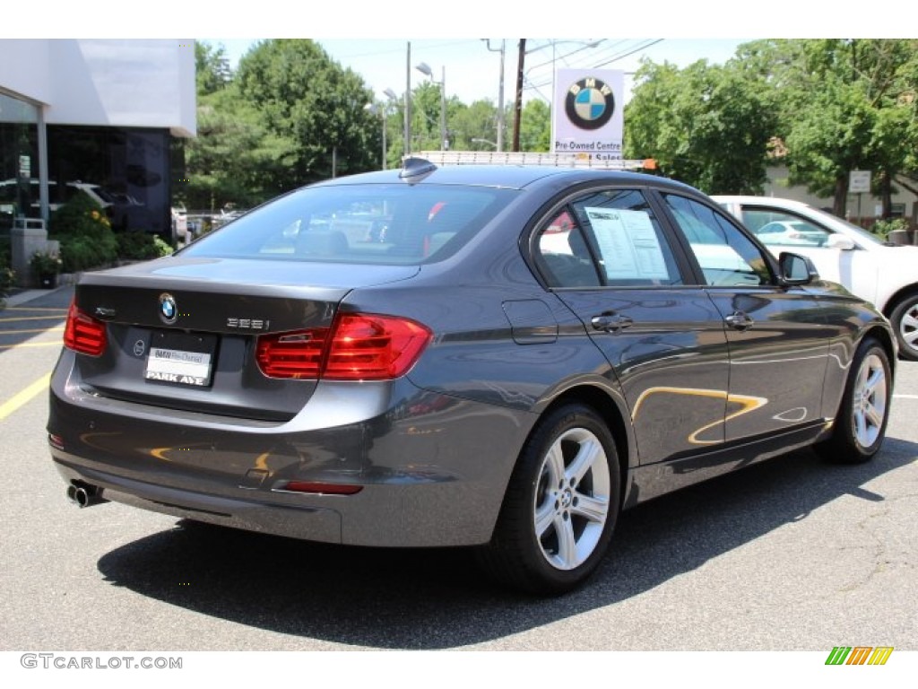 2014 3 Series 328i xDrive Sedan - Mineral Grey Metallic / Black photo #3