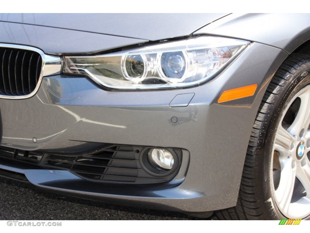 2014 3 Series 328i xDrive Sedan - Mineral Grey Metallic / Black photo #30