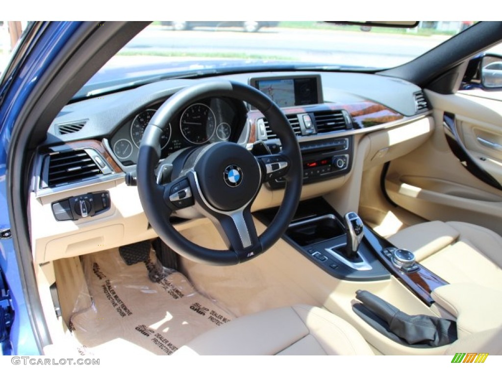 Venetian Beige Interior 2014 BMW 3 Series 328i xDrive Sedan Photo #94579987