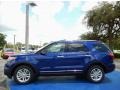 2014 Deep Impact Blue Ford Explorer XLT  photo #2