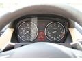 2014 BMW X1 Sand Beige Interior Gauges Photo