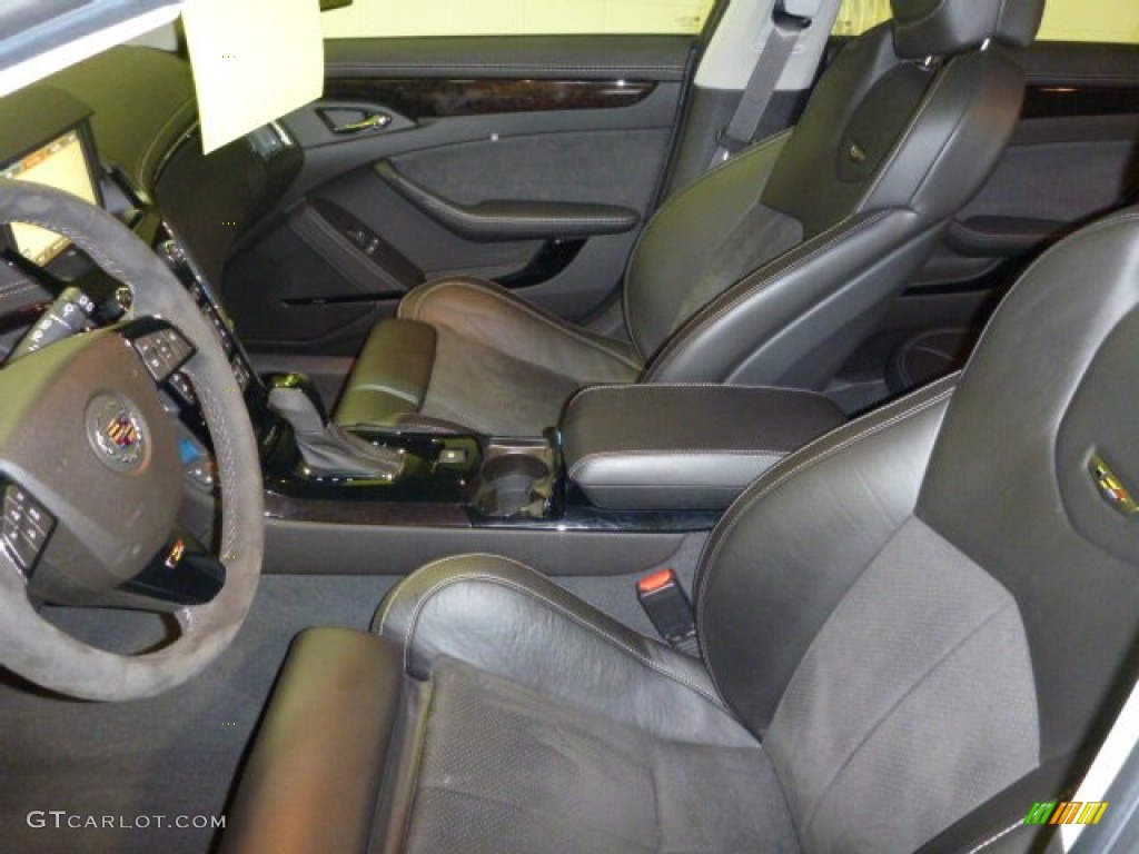 Ebony/Ebony Interior 2012 Cadillac CTS -V Sport Wagon Photo #94581418