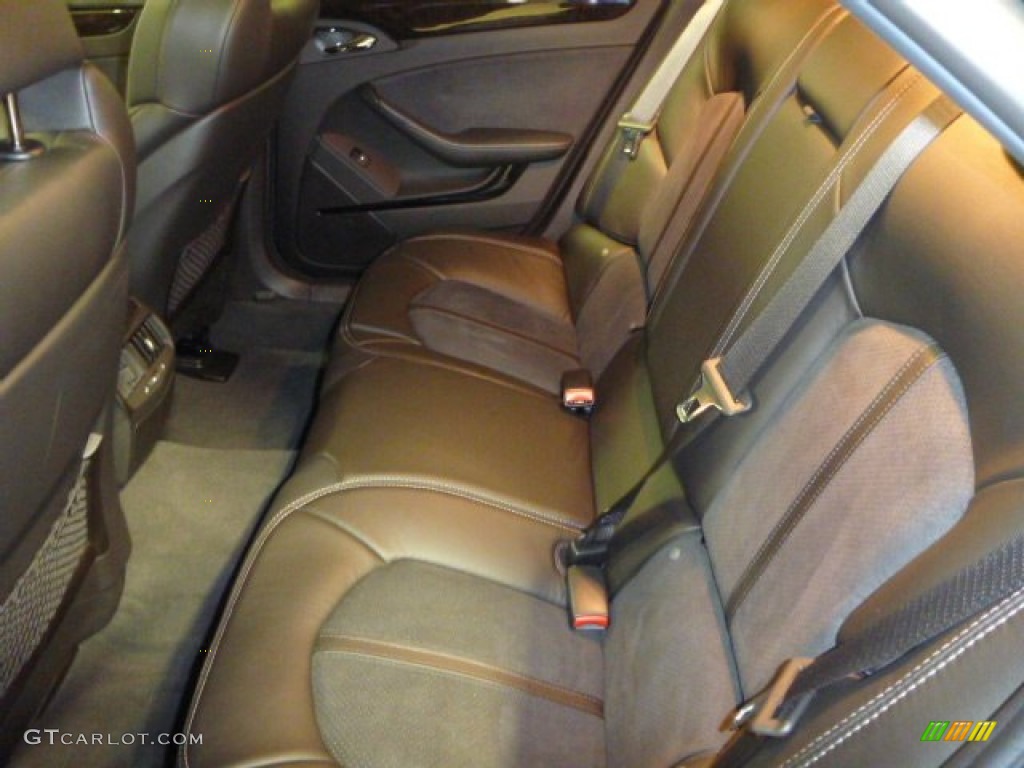 2012 Cadillac CTS -V Sport Wagon Rear Seat Photo #94581436