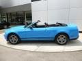 2011 Grabber Blue Ford Mustang V6 Premium Convertible  photo #2