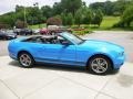 2011 Grabber Blue Ford Mustang V6 Premium Convertible  photo #6