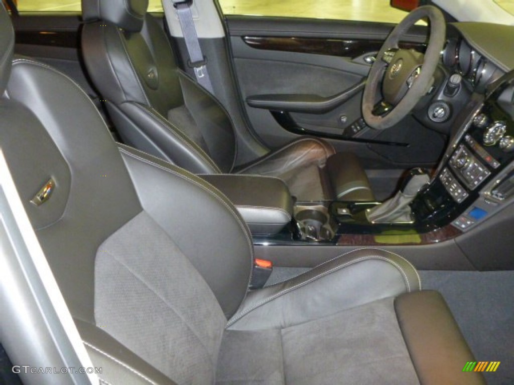 Ebony/Ebony Interior 2012 Cadillac CTS -V Sport Wagon Photo #94581643