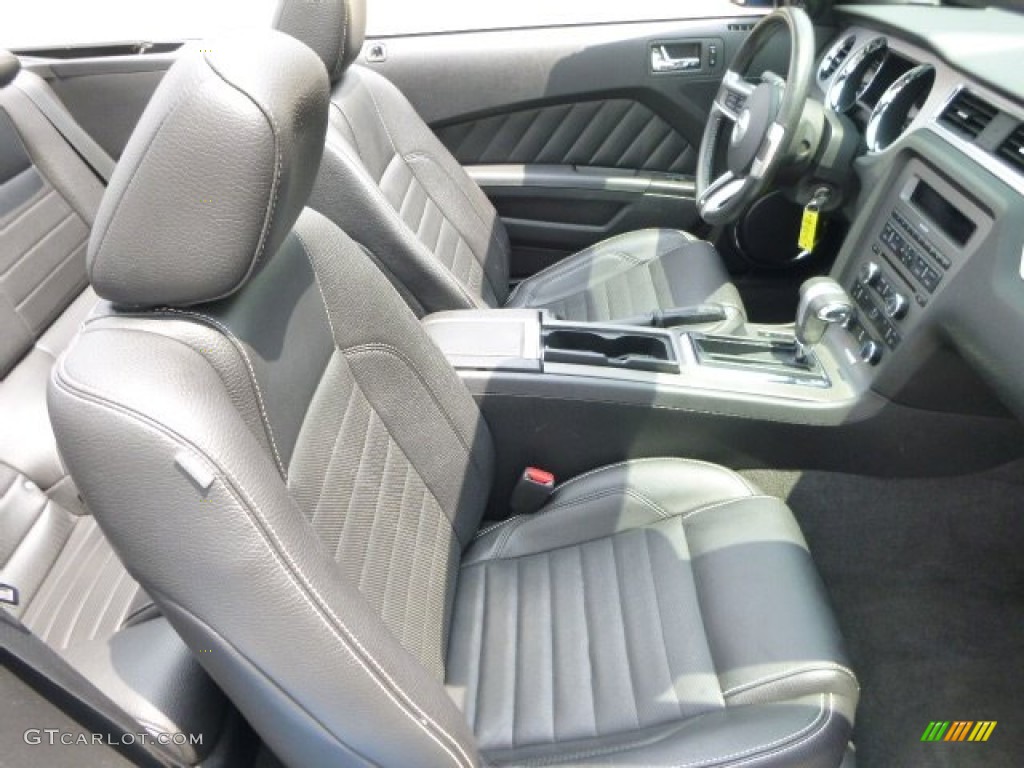 2011 Mustang V6 Premium Convertible - Grabber Blue / Charcoal Black photo #10