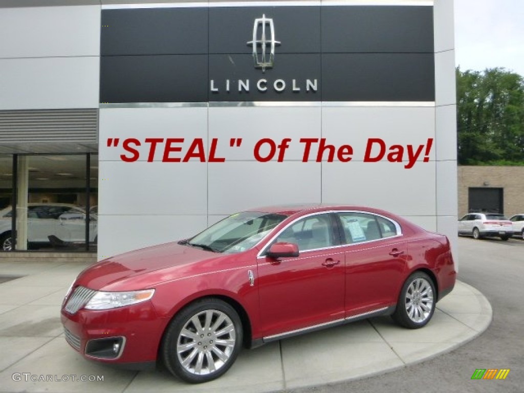 Red Candy Metallic Lincoln MKS