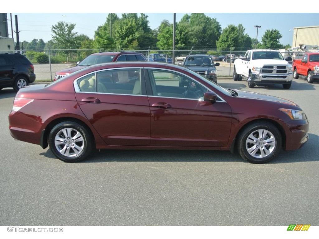 Basque Red Pearl II 2012 Honda Accord LX Premium Sedan Exterior Photo #94583197