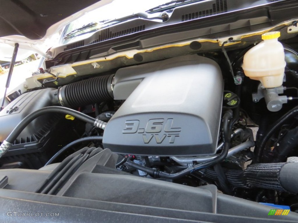 2014 1500 Tradesman Quad Cab - Bright White / Black/Diesel Gray photo #8