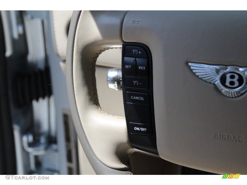 2006 Continental Flying Spur  - Silver Tempest / Ochre photo #18