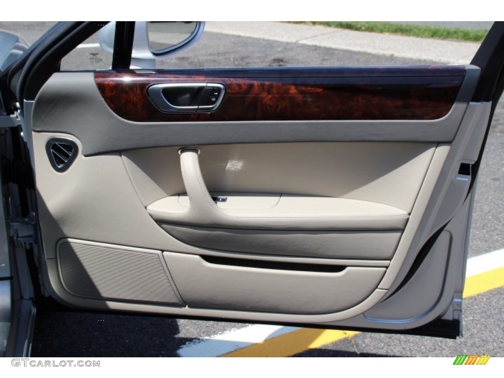 2006 Continental Flying Spur  - Silver Tempest / Ochre photo #26