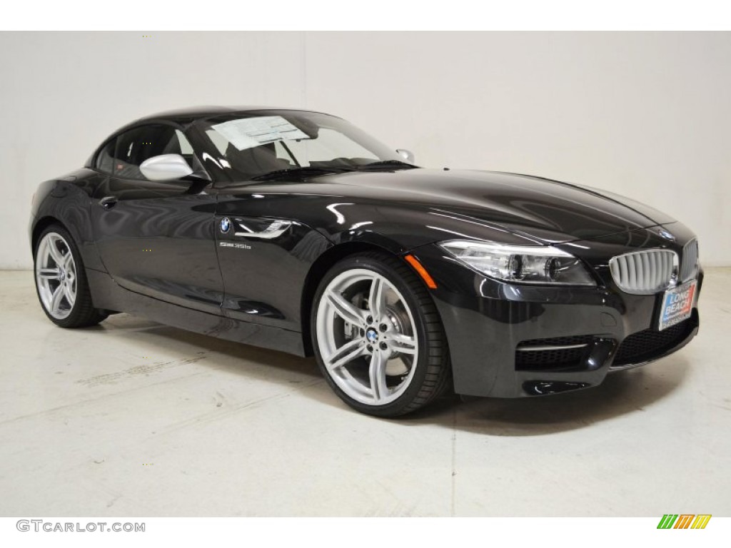 2014 Z4 sDrive35is - Black Sapphire Metallic / Black photo #2