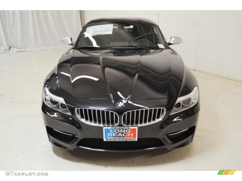 2014 Z4 sDrive35is - Black Sapphire Metallic / Black photo #4