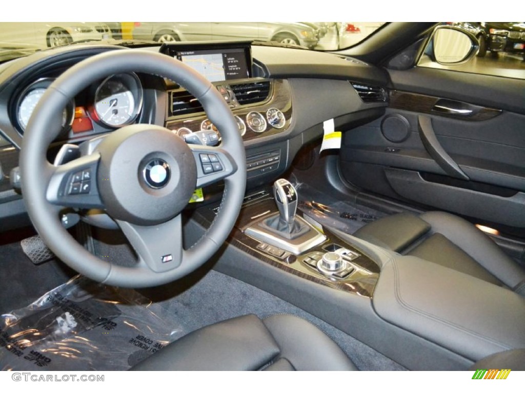 2014 Z4 sDrive35is - Black Sapphire Metallic / Black photo #6