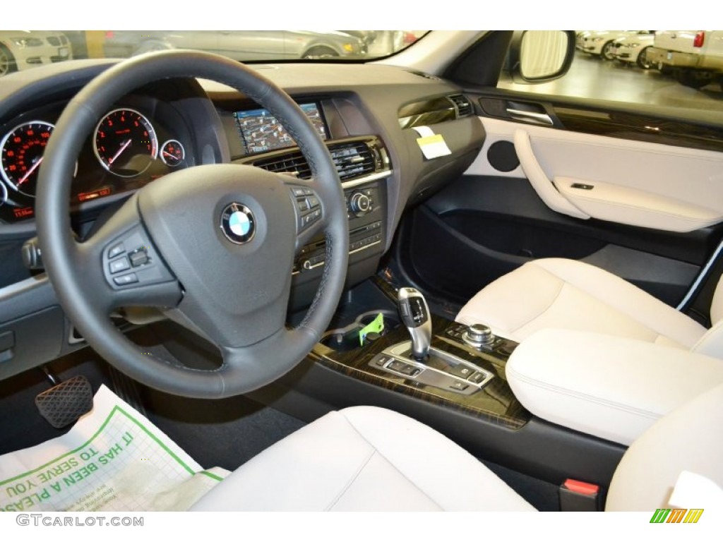 Oyster Interior 2014 BMW X3 xDrive28i Photo #94585525