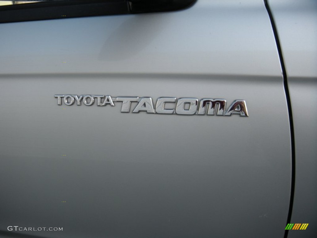 2003 Tacoma V6 PreRunner Double Cab - Lunar Mist Silver Metallic / Oak photo #16