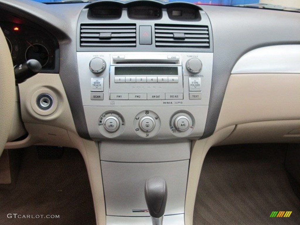 2008 Solara SE V6 Coupe - Super Red 5 / Ivory photo #23