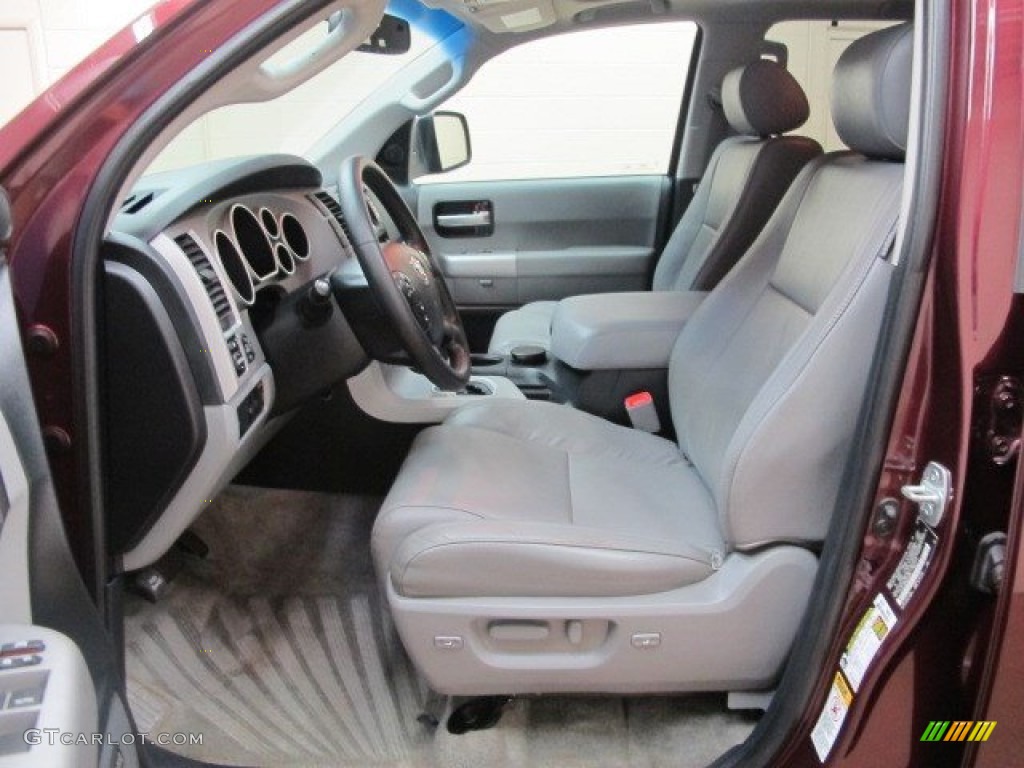 2008 Sequoia Limited 4WD - Cassis Red Pearl / Graphite photo #20