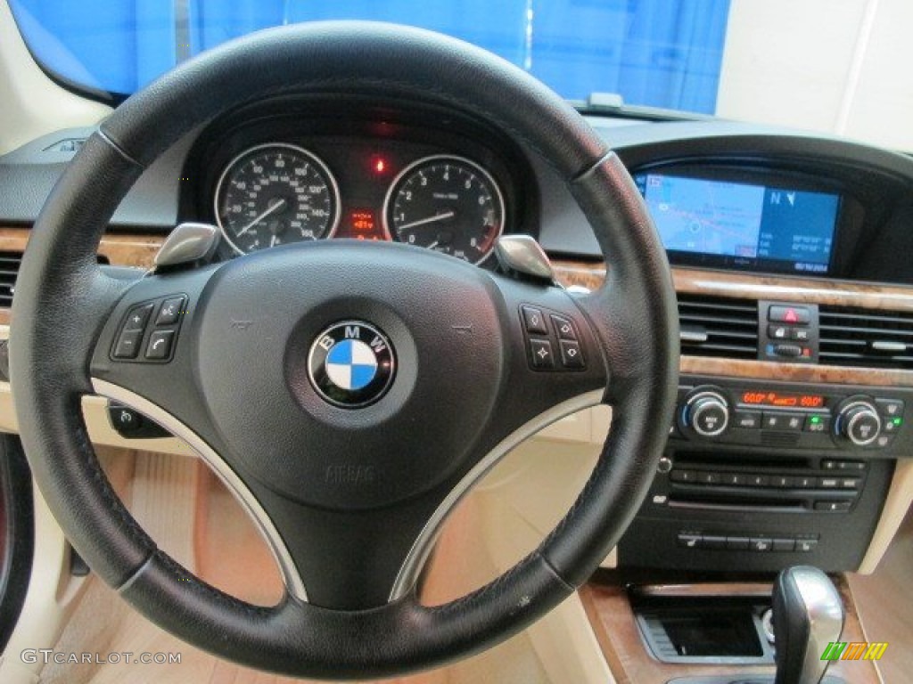 2008 3 Series 335xi Coupe - Barbera Red Metallic / Cream Beige photo #17