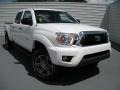 2014 Super White Toyota Tacoma V6 SR5 Double Cab 4x4  photo #1