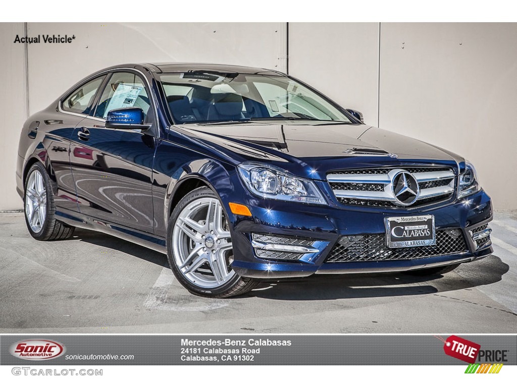 2014 E 350 Coupe - Lunar Blue Metallic / Silk Beige/Espresso Brown photo #1