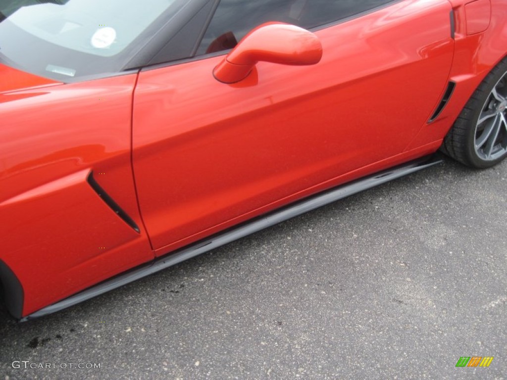 2013 Corvette 427 Convertible Collector Edition - Inferno Orange Metallic / Ebony photo #7