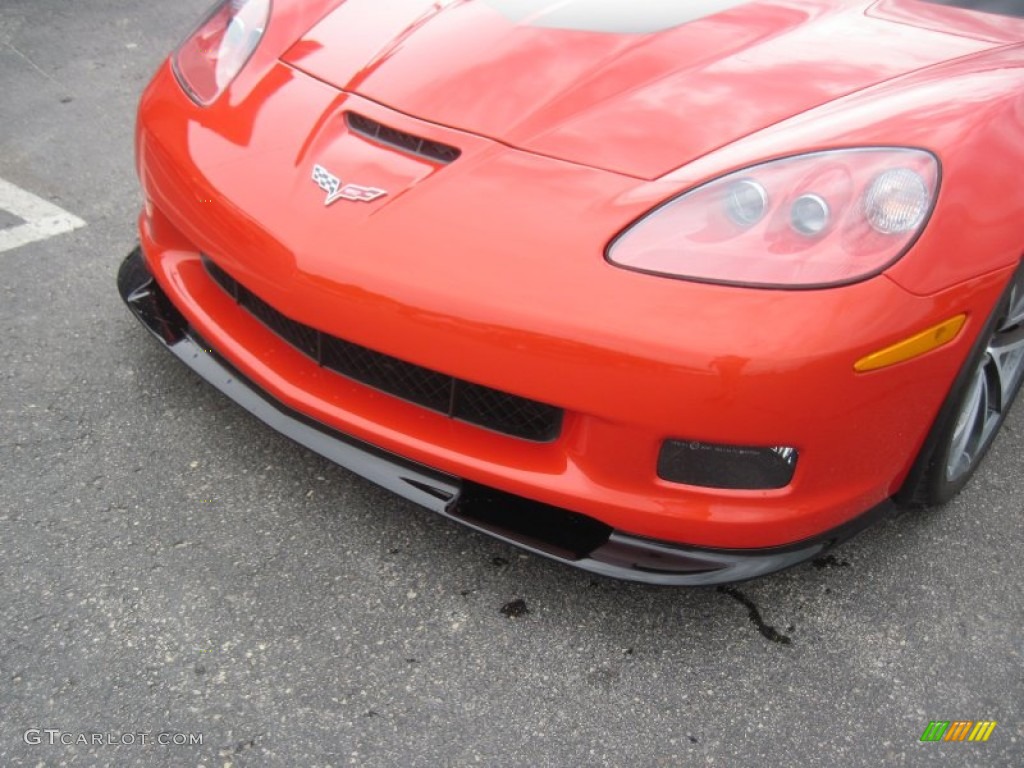 2013 Corvette 427 Convertible Collector Edition - Inferno Orange Metallic / Ebony photo #8