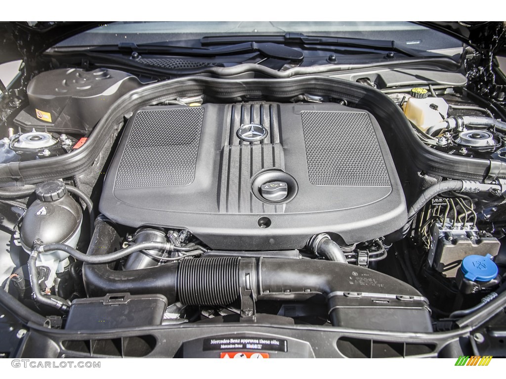 2014 E E250 BlueTEC Sedan - Black / Black photo #9