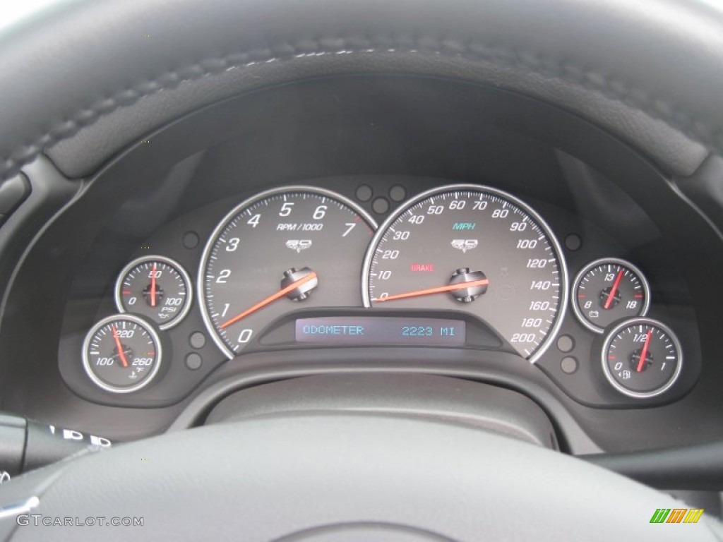 2013 Chevrolet Corvette 427 Convertible Collector Edition Gauges Photo #94597180