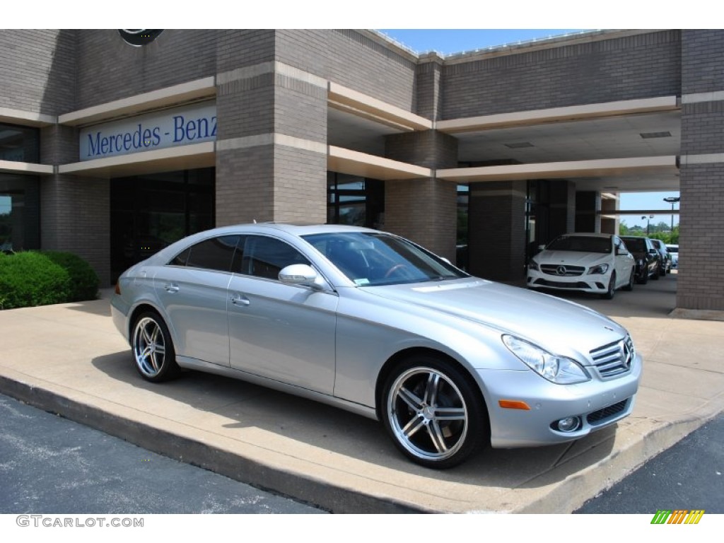 2007 CLS 550 - Iridium Silver Metallic / Black photo #1