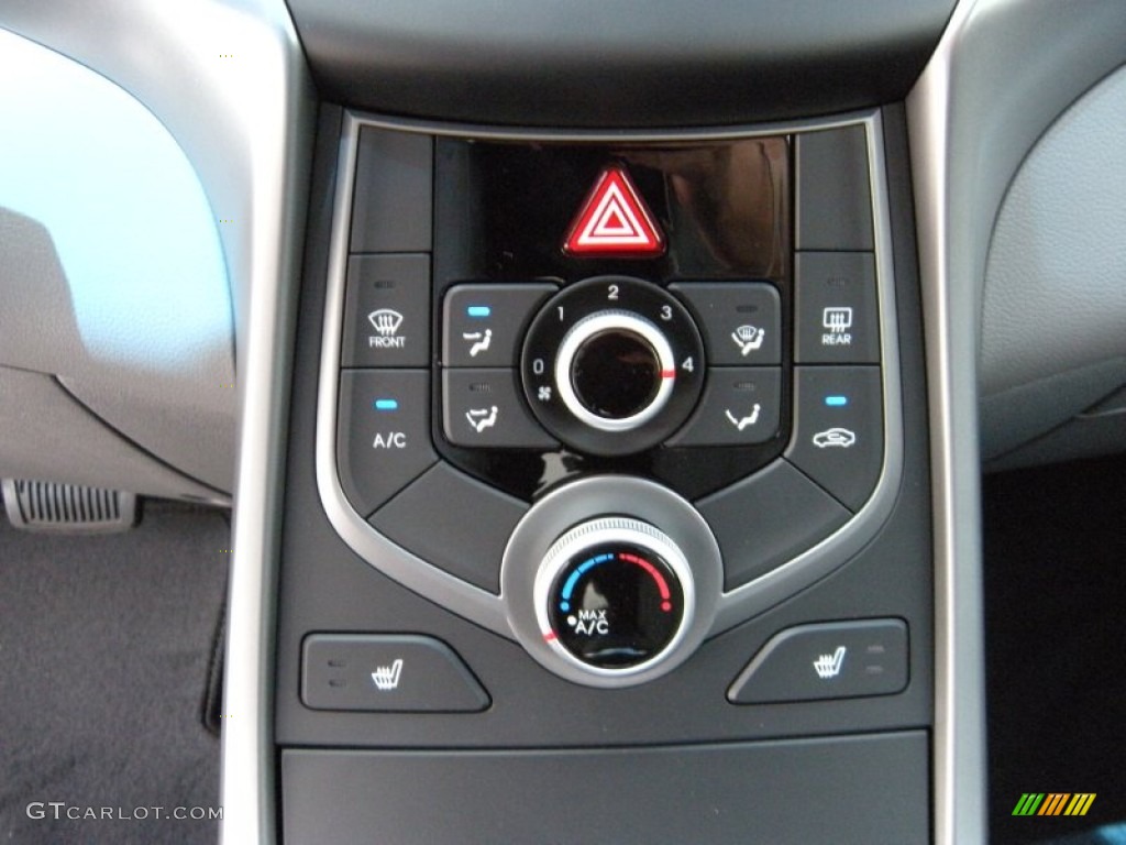 2014 Elantra Limited Sedan - Black / Gray photo #28