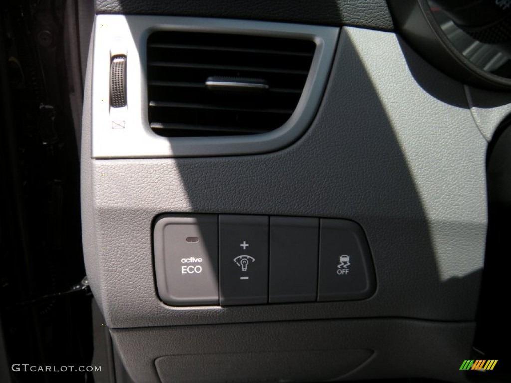 2014 Elantra Limited Sedan - Black / Gray photo #32