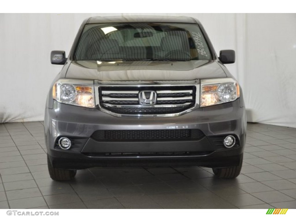 2015 Pilot EX - Modern Steel Metallic / Gray photo #2