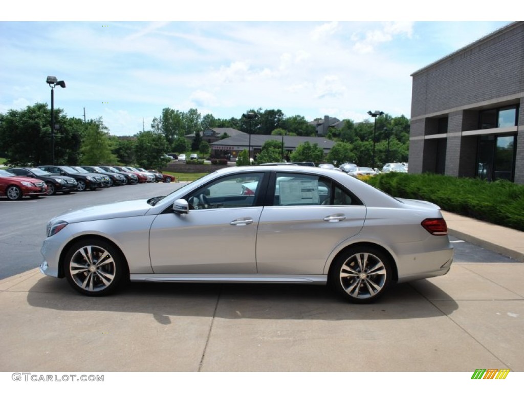 2014 E 350 4Matic Sport Sedan - Iridium Silver Metallic / Grey/Black photo #4